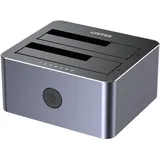 UNITEK Y-3026GY01-EU Aluminium 2,5/3,5 Zoll USB 5Gb - Grau