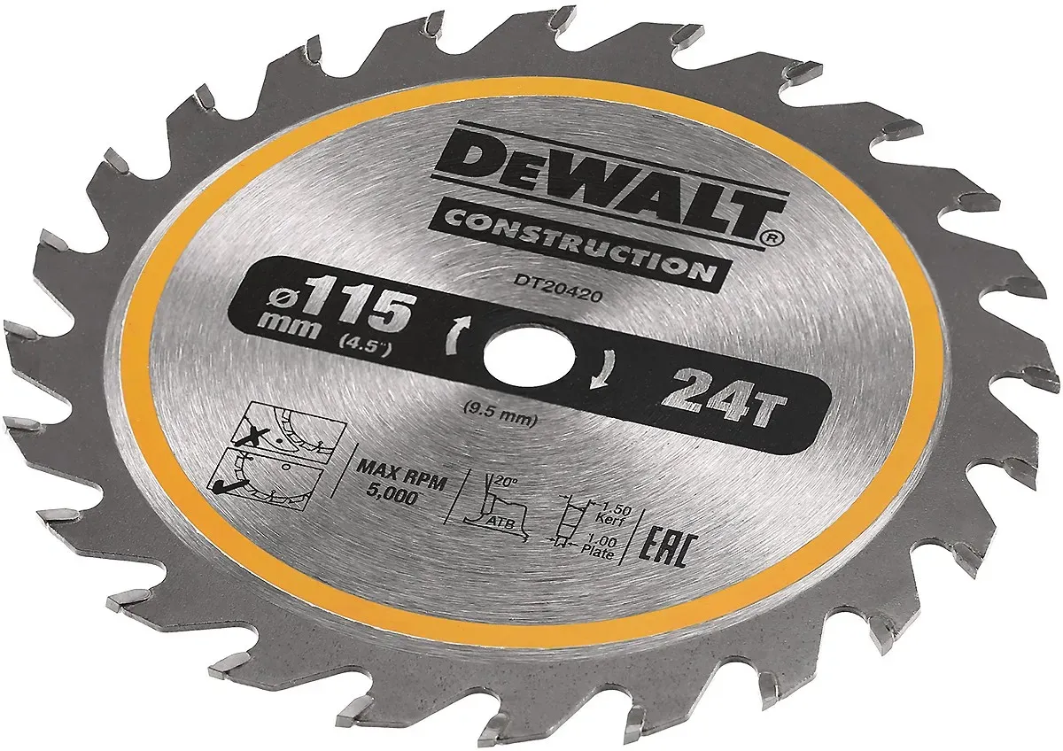 Preisvergleich Produktbild DEWALT CONSTRUCTION Kreissägeblatt Akku - DT20420-QZ