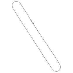 Kette ohne Anhänger JOBO "Rund-Venezianerkette", grau (platin 950), Halsketten, Damen, Platin 950, L: 45cm, 950 Platin 1,2 mm 45 cm