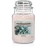 Yankee Candle Duftkerze Großes Glas Stony Cove 538 g, grau