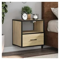vidaXL Hängenachtschrank Sonoma-Eiche 40 x 31 x 39,5 cm Braun