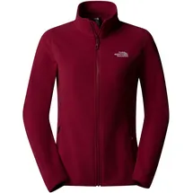 The North Face Damen 100 Glacier Full Zip Fleecejacke - XS - BEETROOT
