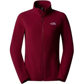 The North Face Damen 100 Glacier Full Zip Fleecejacke - XS - BEETROOT