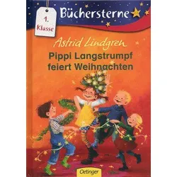 Pippi Langstrumpf feiert Weihnachten - Büchersterne