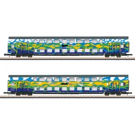 Märklin Doppelstockwagen-Set Touristik 1 87306 Z