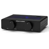 Douk A5 Stereo Verstärker mit TPA3255 Chips, Class D Amplifier High-Pass Filter, Mini Verstärker für Desktop-Regallautsprecher