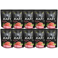 DOLINA NOTECI Rafi Cat Katzennassfutter mit Lachs 10x300 g