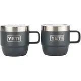 YETI / Black Sales YETI Espressotassen, 2 Pack, 6oz, Charcoal