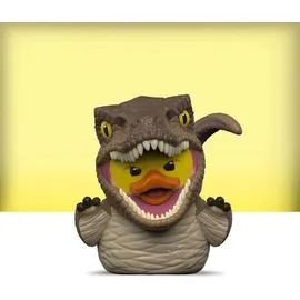 TUBBZ Mini: Jurassic Park - Velociraptor als Cosplay-Gummiente Vinyl-Figur