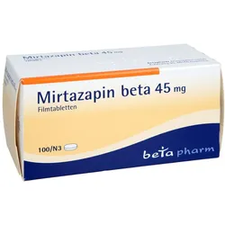 Mirtazapin beta 45 mg Filmtabletten 100 St