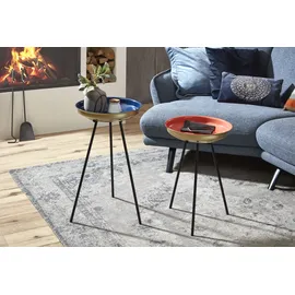 Haku-Möbel HAKU Beistelltisch Haku Beistelltisch, rund - aus Metall Gold - Ø/H 30/50 und 35/60 cm