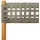 vidaXL Gartenstuhl 47 x 52,5 x 80 cm grau 8 St.