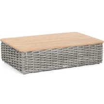SonnenPartner Loungetisch Sands PE-Kunststoffgeflecht charcoal B/T/H 120/80/32 cm SonnenPartn