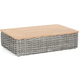 SonnenPartner Loungetisch Sands PE-Kunststoffgeflecht charcoal B/T/H 120/80/32 cm SonnenPartn