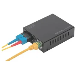 Digitus Gigabit Ethernet PoE+ Medienkonverter