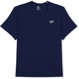 Reebok Herren Identity Left Chest Logo T-Shirt, Vector Navy, S