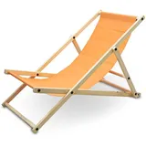 BITUXX Klappliege 122 x 60 x 82 cm Orange