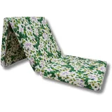 Natalia Spzoo Klappmatratze Faltmatratze 195x65x10 cm (003-100% Cotton)