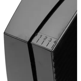 EMERIO Allesschneider "Made in EU", Edelstahl Messereinheit in Deutschland produziert, einstellbar 0-17mm, BPA frei, platzsparend klappbar, mit Sicherheit...