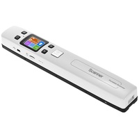 iScan02 Portable Handheld Wand Dokument / Buch / Bilder Scanner 1050 dpi Auflösung High Speed ​​Scannen A4 Größe JPEG / PDF-Format Bunte LCD...