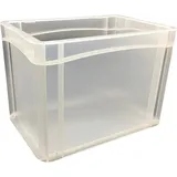 Surplus Eurobox-System Box Vollwand 30 x 20 x 22 cm Transparent