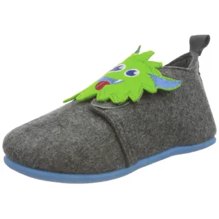 Playshoes Filz-Hausschuh Monster 26