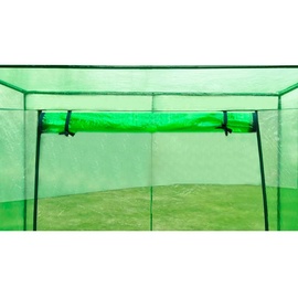 vidaXL Foliengewächshaus 1,7 x 0,8 x 2 m grün