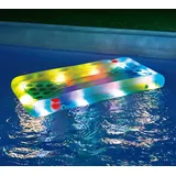 Summer Waves Luftmatratze Aqua Glow Bierpong inkl. Led-funktion 160x84x19 cm