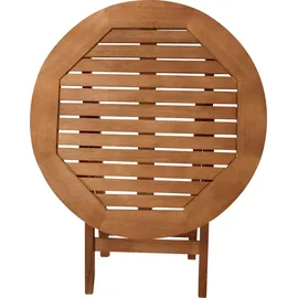 DEGAMO Beistelltisch Ø 48 x 45 cm Braun