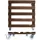 Wagner Pflanzenroller Gigant 45 x 45 cm Holz braun