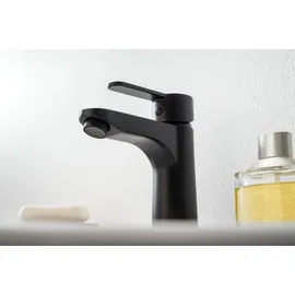 SANITOP-WINGENROTH Cori Waschtischarmatur Schwarz