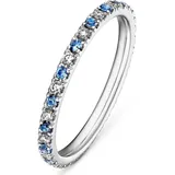 GUIA Ring azur / silber 50