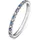 GUIA Ring azur / silber 50