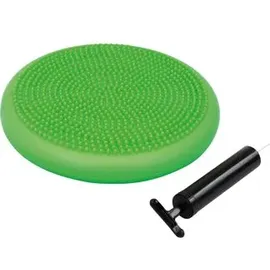 Donic Schildkröt Schildkröt Balance-Kissen, Grün, inklusive Handpumpe, in 4-Farb Karton, 960230