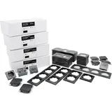 McPower Steckdosen-Schalter-Set Flair Megaset 100-teilig anthrazit