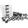 McPower Steckdosen-Schalter-Set Flair Megaset 100-teilig anthrazit