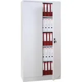 Gürkan Aktenschrank 92 x 42 x 195 cm grau