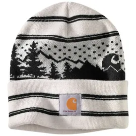 CARHARTT Knit Holiday Beanie Weiß