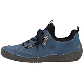Rieker Slip-Ons Herren Blau/Schwarz 42