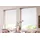 K-HOME Doppelrollo Andorra 40 x 150 cm weiß