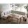 exxpo - sofa fashion Eckbank EXXPO - SOFA FASHION "Intenso, modern, 263/198 cm (B/T)", beige, B:264cm H:92cm T:198cm, NaturLeder;Strukturstoff (Zusammensetzung: Polyester 100%);Luxus-Microfaser (Zusammensetzung: Aufgeflockte 100% Polyester Schicht mit Prägung);Cord