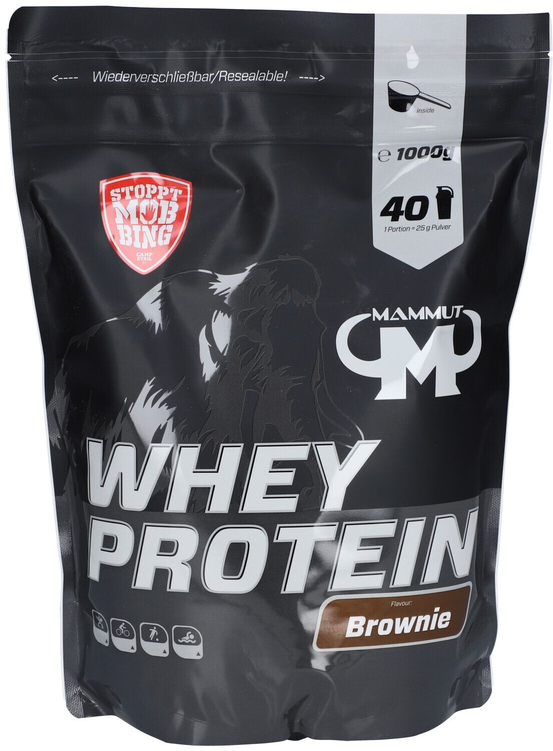 Brownie WHEY PROTEIN 1000 g Poudre