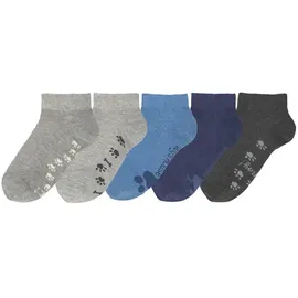 Arizona Sneakersocken 5-Paar Blau/Mehrfarbig 39-42