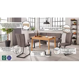 OTTO home HOME Oliver 180x89x140 cm Microfaser langer Schenkel rechts braun/dunkelbraun/arizona 4412), (38527749-0)