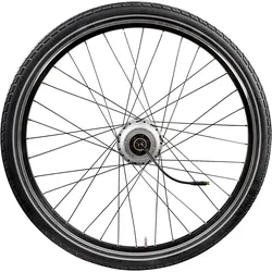 Tretwerk E Bike Komplettrad Fahrrad Vorderrad 28 Zoll mit Kenda K1172 Reifen und Ananda Motor