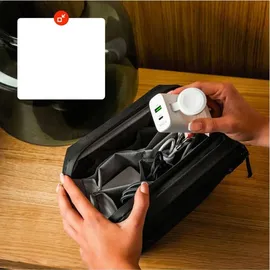 FIXED Ladegerät Fixed Power Socket USB-C / USB-A / Apple Watch 33W, Weiß