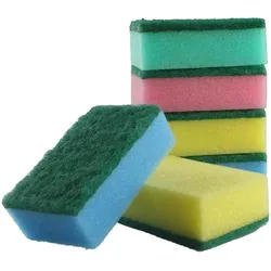 Schwamm 6er 85 x 55 x 30 mm Schwamm Badschwamm Küchenschwamm Reinigung Haushaltsschwamm