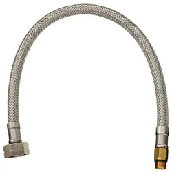 Grohe Druckschlauch flexibel M10x1xM15x1 350mm, Chrom 46254000