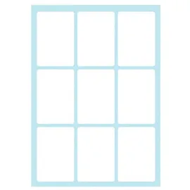 Herlitz Büroetiketten 830455 Weiß 24 x 35 mm 54 Blatt