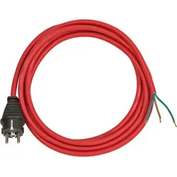 Anschlusskabel IP44 3m rot H05RR-F 3G1,5